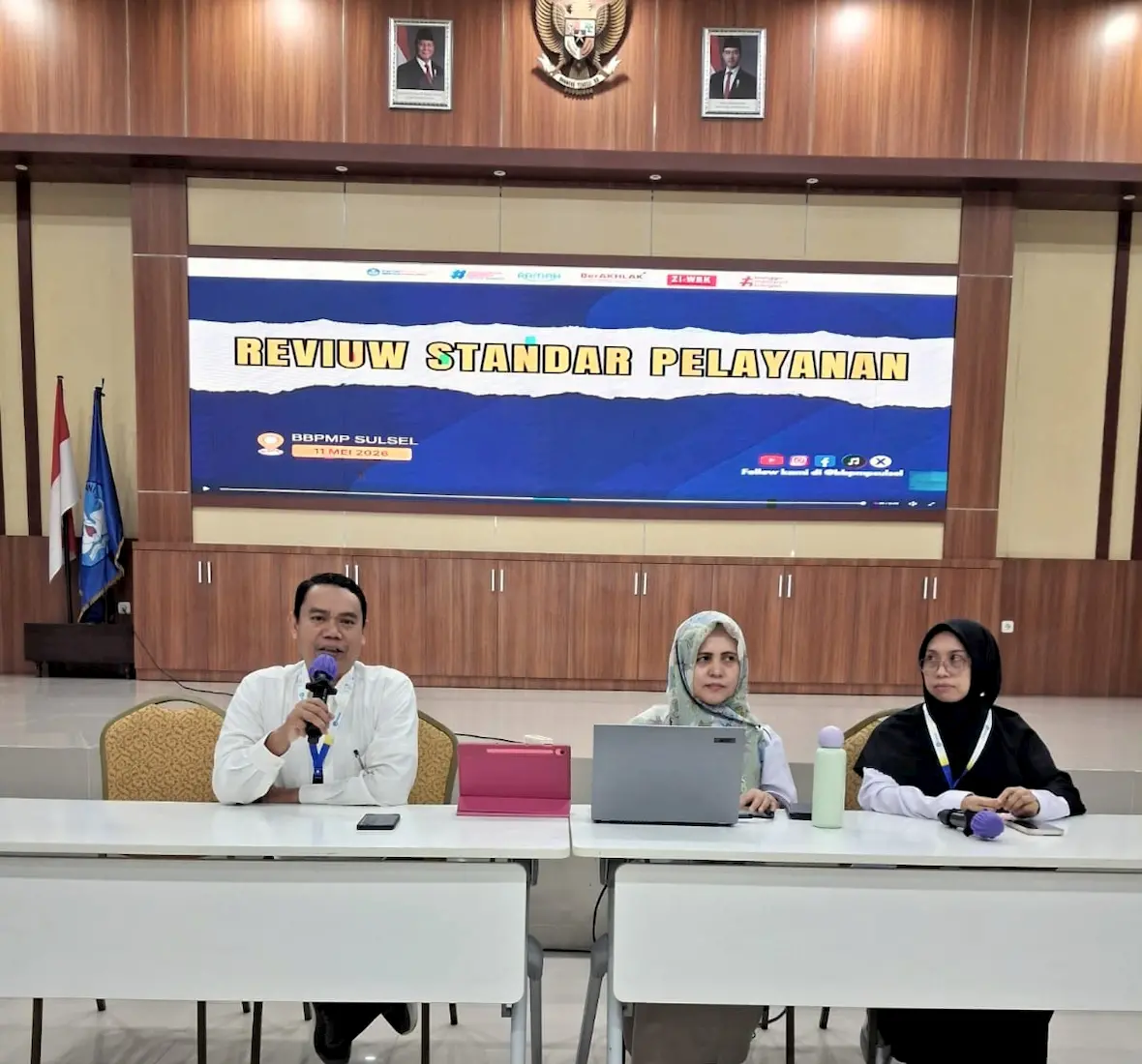 BBPMP Sulsel Gelar Reviu Standar Pelayanan, Perkuat Kualitas Layanan Publik Lembaga