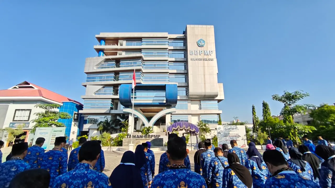 BBPMP Sulawesi Selatan Gelar Upacara Hari Lahir Pancasila 2026, Teguhkan Komitmen Kebangsaan dan Apresiasi Pengabdian ASN