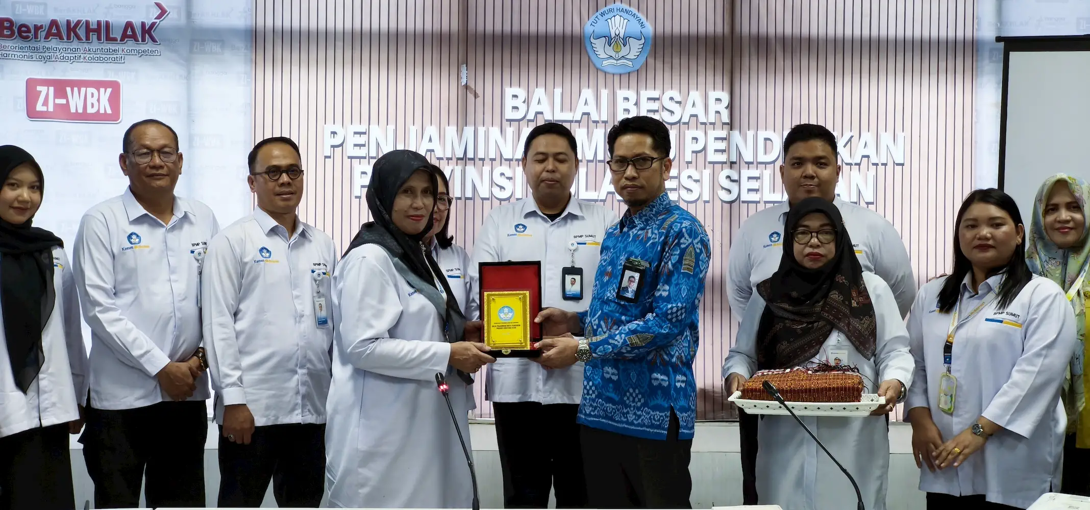 BBPMP Sulsel Terima Kunjungan BPMP Sumatera Utara  dalam Penguatan Kapasitas Tim ZI-WBK