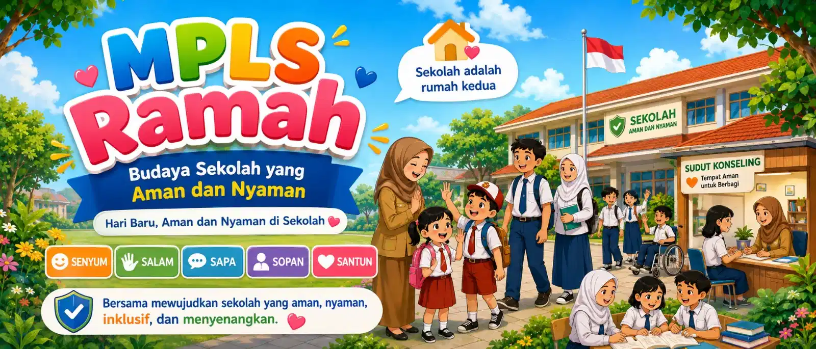 Satuan Pendidikan Didorong Laksanakan MPLS Ramah 2026 sebagai Pintu Masuk Budaya Sekolah yang Aman dan Nyaman