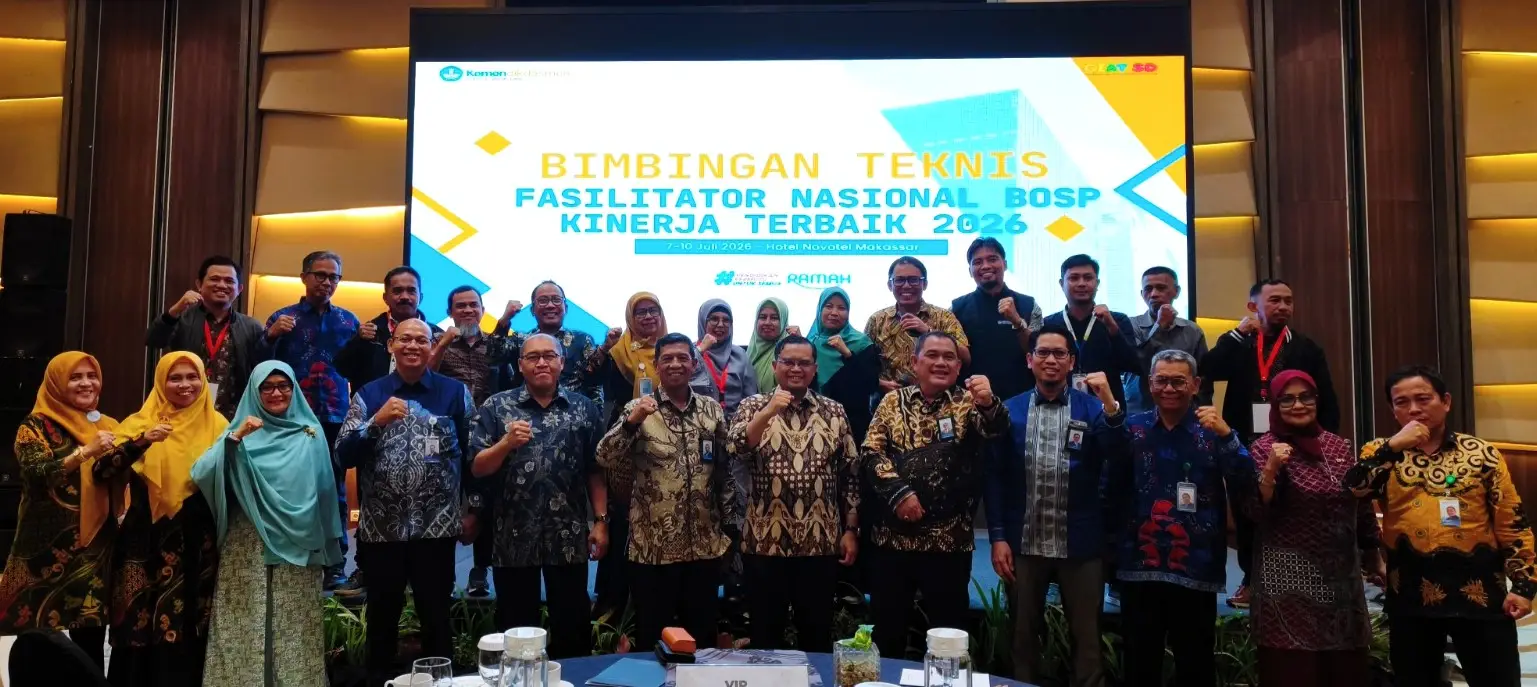Bimtek Fasilitator Nasional BOSP Kinerja Terbaik Tahun 2026  Resmi Dibuka di Makassar