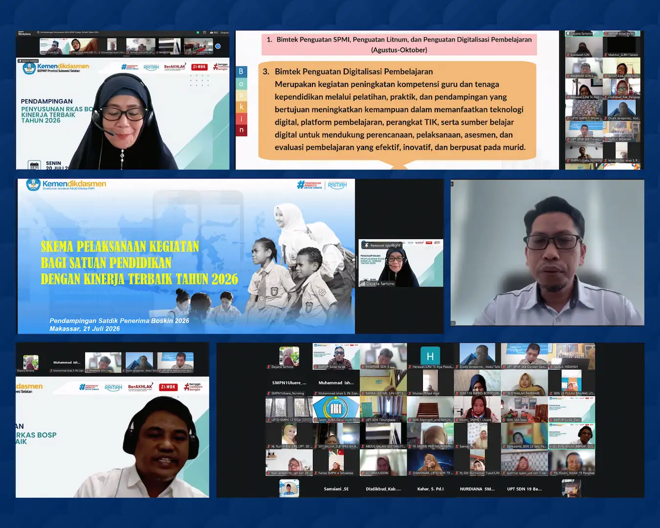 Optimalkan BOSP Kinerja Terbaik 2026: BBPMP Sulsel Pertajam Penyusunan RKAS Berbasis Data