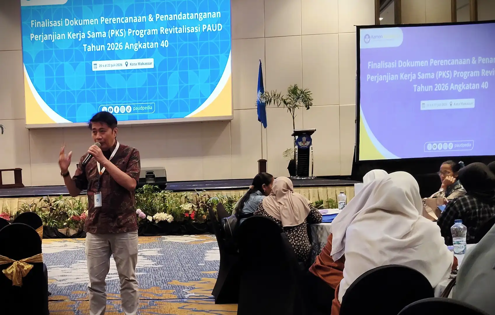 Finalisasi Dokumen dan PKS Revitalisasi PAUD 2026 Angkatan 40 Digelar di Makassar