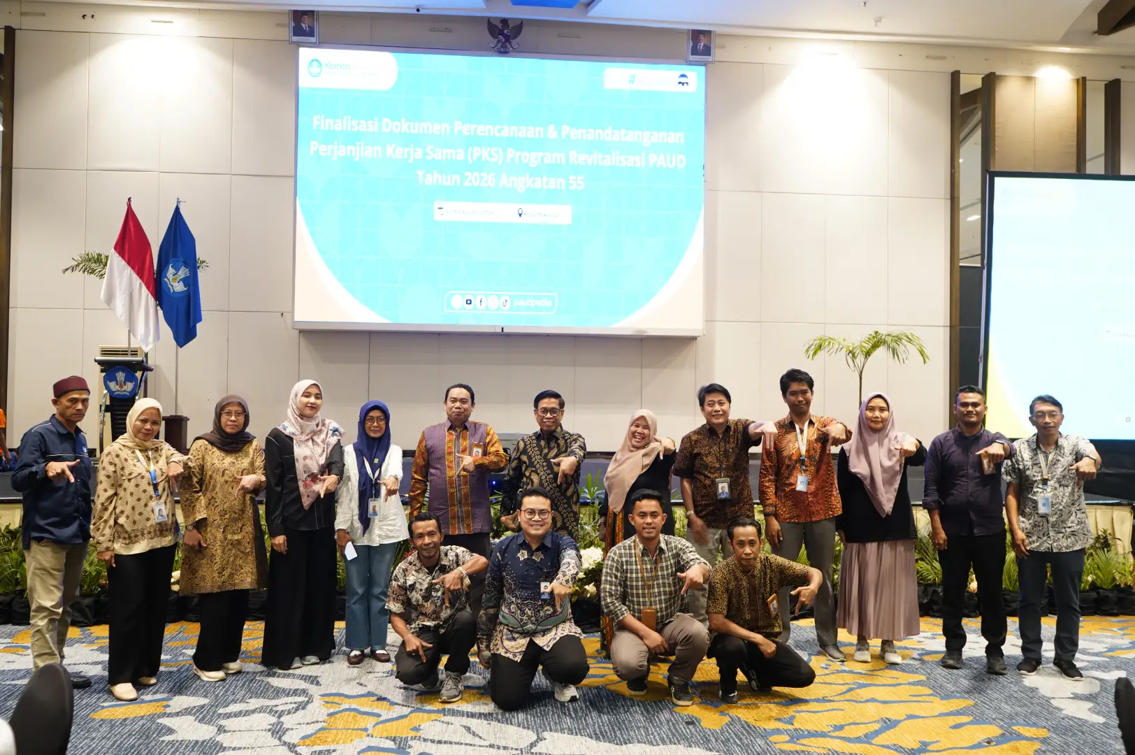 Perkuat Tata Kelola Revitalisasi PAUD Angkatan ke-55, Kepala Sekolah Dibekali Kompetensi Teknis dan Pengawasan